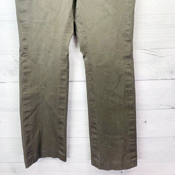 Ann Taylor LOFT Womens Marisa Fit Career Pants Stretch Bootcut Brown Size 10 - Picture 6 of 12